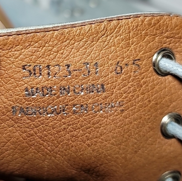 Jeffrey Campbell for Free People Laceup Open Heel Bootie Chunky Heel Sz 6.5 - Picture 10 of 13